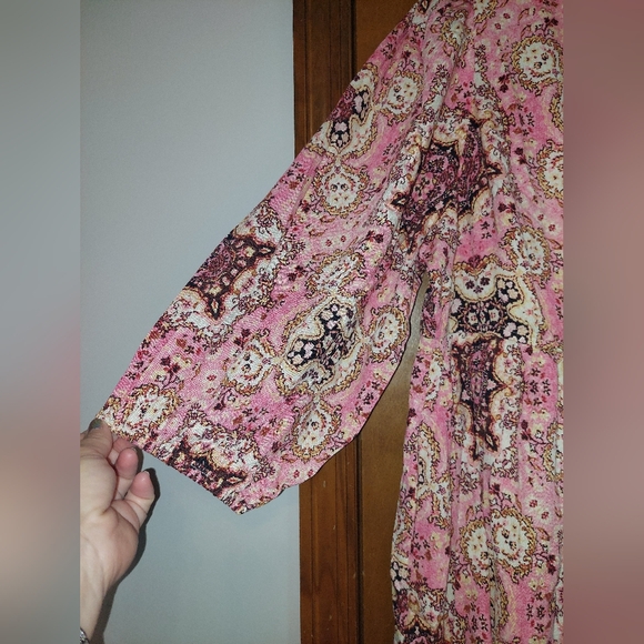 Pink Patterned Dress - Picture 2 of 5